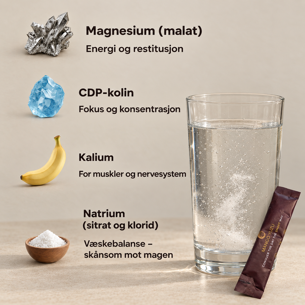 Your Edge Electrolyes + CDP-Choline, Rasberry Lemon (30 sticks)