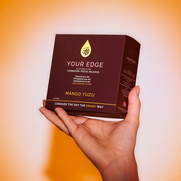 Your Edge Electrolyes + CDP-Choline, Mango & Yuzo (30 sticks)